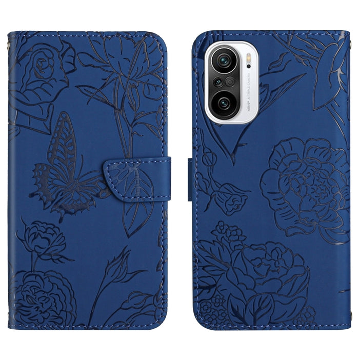Skin Feel Butterfly Peony Estuche para teléfono de cuero en relieve, For Xiaomi Redmi 8 / 8A, For Xiaomi Redmi 9, For Xiaomi Redmi 9A, For Xiaomi Redmi 9C, For Xiaomi Redmi 10 4G, For Xiaomi Redmi 10 5G / Note 11E, For Xiaomi Redmi 10C                 ...