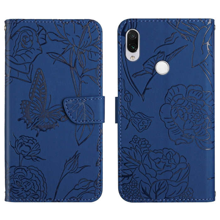 Skin Feel Butterfly Peony Estuche para teléfono de cuero en relieve, For Xiaomi Redmi 8 / 8A, For Xiaomi Redmi 9, For Xiaomi Redmi 9A, For Xiaomi Redmi 9C, For Xiaomi Redmi 10 4G, For Xiaomi Redmi 10 5G / Note 11E, For Xiaomi Redmi 10C                 ...