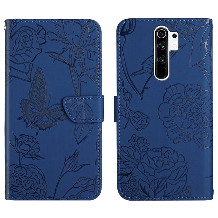 Skin Feel Butterfly Peony Estuche para teléfono de cuero en relieve, For Xiaomi Redmi 8 / 8A, For Xiaomi Redmi 9, For Xiaomi Redmi 9A, For Xiaomi Redmi 9C, For Xiaomi Redmi 10 4G, For Xiaomi Redmi 10 5G / Note 11E, For Xiaomi Redmi 10C                 ...
