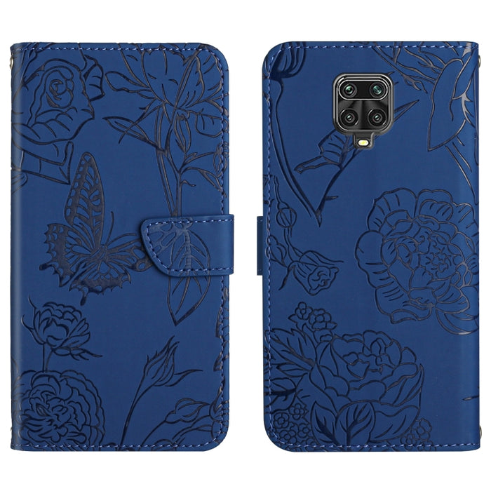 Skin Feel Butterfly Peony Estuche para teléfono de cuero en relieve, For Xiaomi Redmi 8 / 8A, For Xiaomi Redmi 9, For Xiaomi Redmi 9A, For Xiaomi Redmi 9C, For Xiaomi Redmi 10 4G, For Xiaomi Redmi 10 5G / Note 11E, For Xiaomi Redmi 10C                 ...