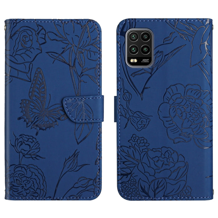 Skin Feel Butterfly Peony Estuche para teléfono de cuero en relieve, For Xiaomi Redmi Note 11S, For Xiaomi Redmi Note 11 5G Chinese Version, For Xiaomi Redmi Note 11 Pro Foreign Version, For Xiaomi Redmi Note 11 Pro / Poco M4 Pro 5G                    ...