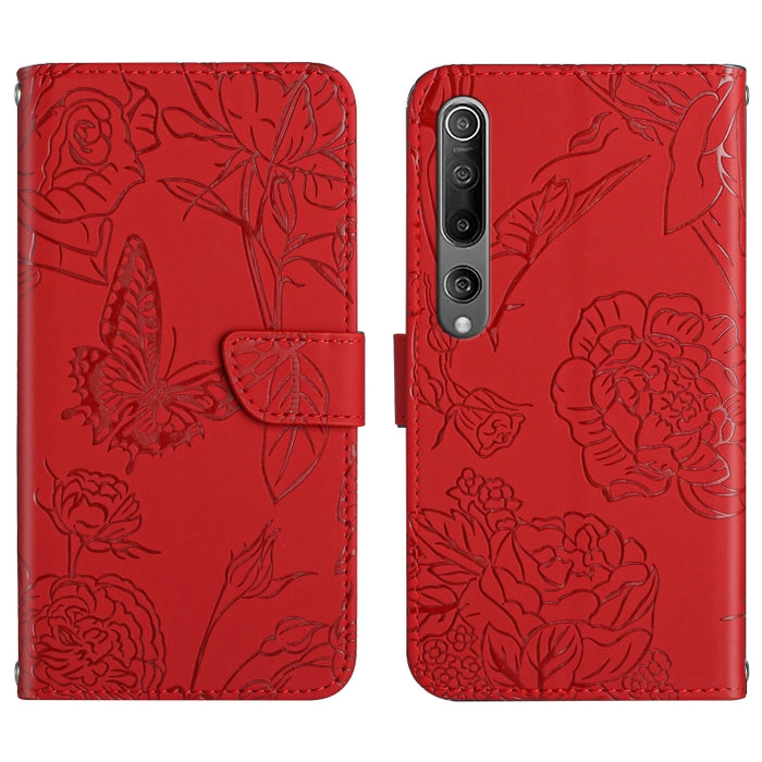 Skin Feel Butterfly Peony Estuche para teléfono de cuero en relieve, For Xiaomi Redmi Note 11S, For Xiaomi Redmi Note 11 5G Chinese Version, For Xiaomi Redmi Note 11 Pro Foreign Version, For Xiaomi Redmi Note 11 Pro / Poco M4 Pro 5G                    ...