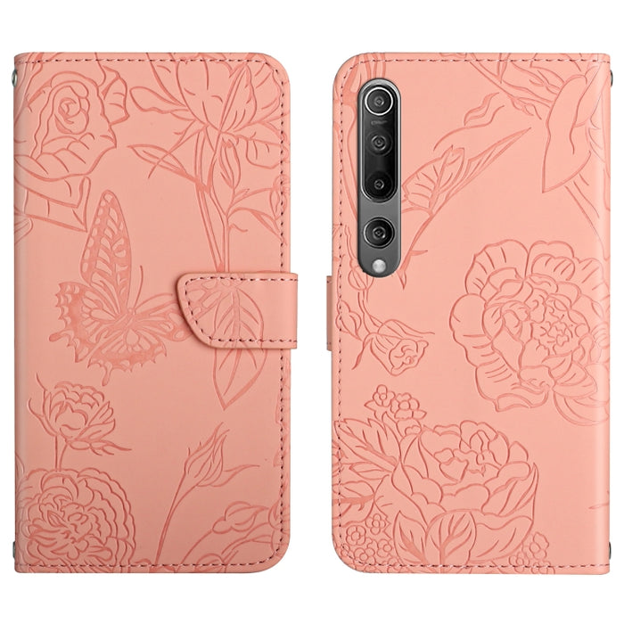 Skin Feel Butterfly Peony Estuche para teléfono de cuero en relieve, For Xiaomi Redmi Note 11S, For Xiaomi Redmi Note 11 5G Chinese Version, For Xiaomi Redmi Note 11 Pro Foreign Version, For Xiaomi Redmi Note 11 Pro / Poco M4 Pro 5G                    ...