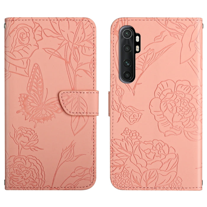 Skin Feel Butterfly Peony Estuche para teléfono de cuero en relieve, For Xiaomi Redmi Note 11S, For Xiaomi Redmi Note 11 5G Chinese Version, For Xiaomi Redmi Note 11 Pro Foreign Version, For Xiaomi Redmi Note 11 Pro / Poco M4 Pro 5G                    ...