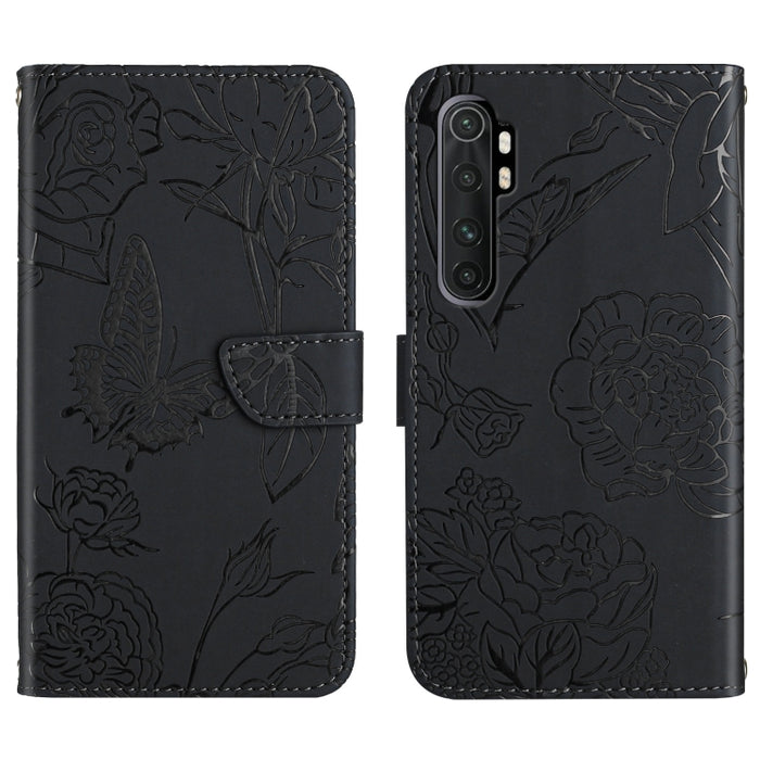 Skin Feel Butterfly Peony Estuche para teléfono de cuero en relieve, For Xiaomi Redmi Note 11S, For Xiaomi Redmi Note 11 5G Chinese Version, For Xiaomi Redmi Note 11 Pro Foreign Version, For Xiaomi Redmi Note 11 Pro / Poco M4 Pro 5G                    ...