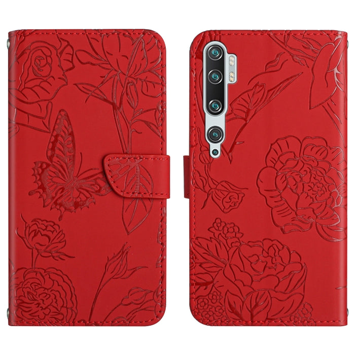 Skin Feel Butterfly Peony Estuche para teléfono de cuero en relieve, For Xiaomi Redmi Note 11S, For Xiaomi Redmi Note 11 5G Chinese Version, For Xiaomi Redmi Note 11 Pro Foreign Version, For Xiaomi Redmi Note 11 Pro / Poco M4 Pro 5G                    ...