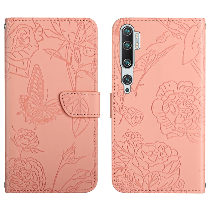 Skin Feel Butterfly Peony Estuche para teléfono de cuero en relieve, For Xiaomi Redmi Note 11S, For Xiaomi Redmi Note 11 5G Chinese Version, For Xiaomi Redmi Note 11 Pro Foreign Version, For Xiaomi Redmi Note 11 Pro / Poco M4 Pro 5G                    ...