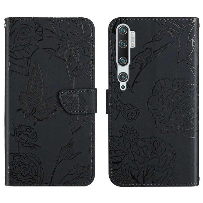 Skin Feel Butterfly Peony Estuche para teléfono de cuero en relieve, For Xiaomi Redmi Note 11S, For Xiaomi Redmi Note 11 5G Chinese Version, For Xiaomi Redmi Note 11 Pro Foreign Version, For Xiaomi Redmi Note 11 Pro / Poco M4 Pro 5G                    ...