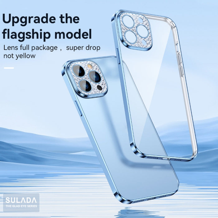 SULADA Diamond Lens Protector Plated Frosted Case