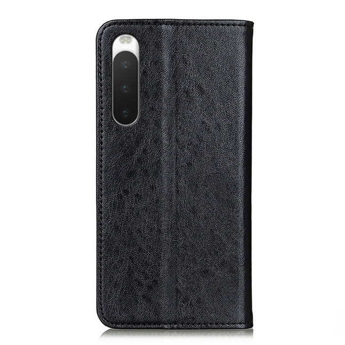 Estuche magnético para teléfono de cuero con textura de Crazy Horse, For Sony Xperia 10 IV, For Sony Xperia 1 IV, For vivo Y75 5G / Y55 5G, For Xiaomi Redmi Note 11E