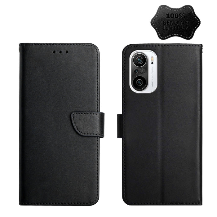 Estuche para teléfono con tapa horizontal a prueba de huellas dactilares de cuero genuino, For Xiaomi Redmi K30 Pro, For Xiaomi Redmi K40, For Xiaomi Mi Mix 4, For Xiaomi Poco X3 GT, For Xiaomi Redmi 8, For Xiaomi Redmi 9, For Xiaomi Redmi 9A          ...