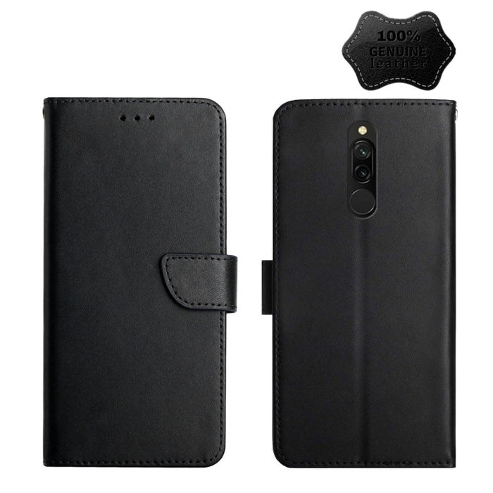 Estuche para teléfono con tapa horizontal a prueba de huellas dactilares de cuero genuino, For Xiaomi Redmi K30 Pro, For Xiaomi Redmi K40, For Xiaomi Mi Mix 4, For Xiaomi Poco X3 GT, For Xiaomi Redmi 8, For Xiaomi Redmi 9, For Xiaomi Redmi 9A          ...