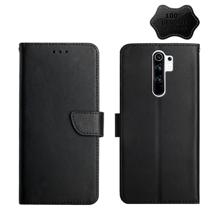 Estuche para teléfono con tapa horizontal a prueba de huellas dactilares de cuero genuino, For Xiaomi Redmi K30 Pro, For Xiaomi Redmi K40, For Xiaomi Mi Mix 4, For Xiaomi Poco X3 GT, For Xiaomi Redmi 8, For Xiaomi Redmi 9, For Xiaomi Redmi 9A          ...