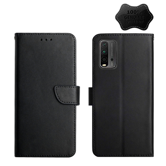 Estuche para teléfono con tapa horizontal a prueba de huellas dactilares de cuero genuino, For Xiaomi Redmi K30 Pro, For Xiaomi Redmi K40, For Xiaomi Mi Mix 4, For Xiaomi Poco X3 GT, For Xiaomi Redmi 8, For Xiaomi Redmi 9, For Xiaomi Redmi 9A          ...