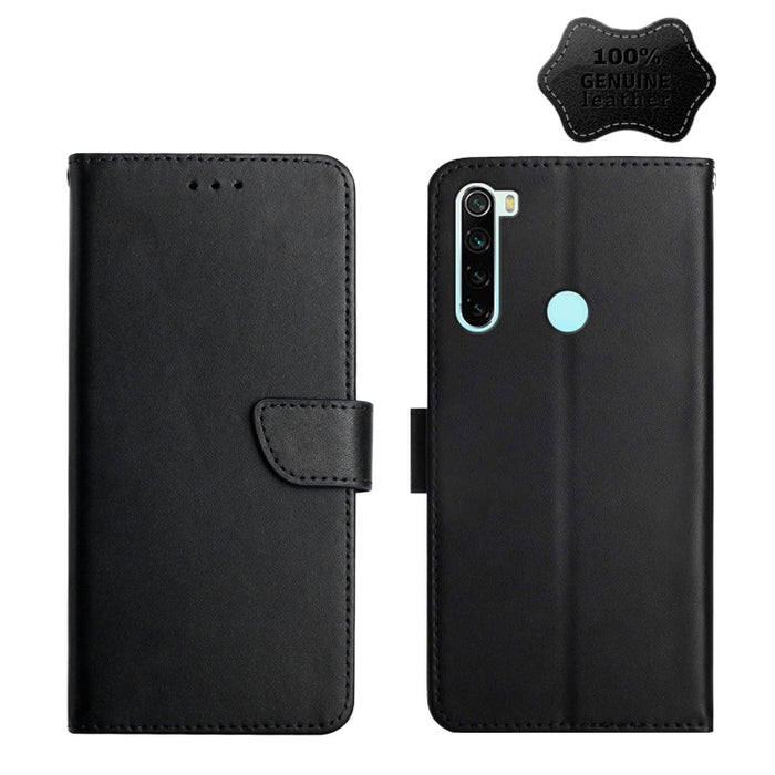 Estuche para teléfono con tapa horizontal a prueba de huellas dactilares de cuero genuino, For Xiaomi Redmi K30 Pro, For Xiaomi Redmi K40, For Xiaomi Mi Mix 4, For Xiaomi Poco X3 GT, For Xiaomi Redmi 8, For Xiaomi Redmi 9, For Xiaomi Redmi 9A          ...