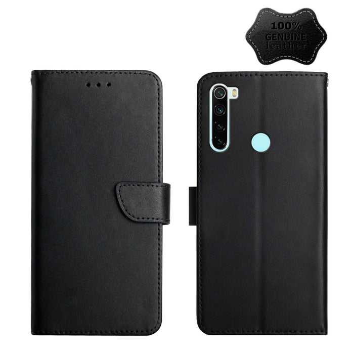 Estuche para teléfono con tapa horizontal a prueba de huellas dactilares de cuero genuino, For Xiaomi Redmi K30 Pro, For Xiaomi Redmi K40, For Xiaomi Mi Mix 4, For Xiaomi Poco X3 GT, For Xiaomi Redmi 8, For Xiaomi Redmi 9, For Xiaomi Redmi 9A          ...