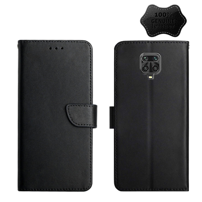 Estuche para teléfono con tapa horizontal a prueba de huellas dactilares de cuero genuino, For Xiaomi Redmi K30 Pro, For Xiaomi Redmi K40, For Xiaomi Mi Mix 4, For Xiaomi Poco X3 GT, For Xiaomi Redmi 8, For Xiaomi Redmi 9, For Xiaomi Redmi 9A          ...