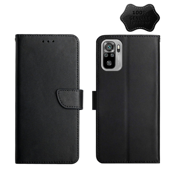 Estuche para teléfono con tapa horizontal a prueba de huellas dactilares de cuero genuino, For Xiaomi Redmi K30 Pro, For Xiaomi Redmi K40, For Xiaomi Mi Mix 4, For Xiaomi Poco X3 GT, For Xiaomi Redmi 8, For Xiaomi Redmi 9, For Xiaomi Redmi 9A          ...