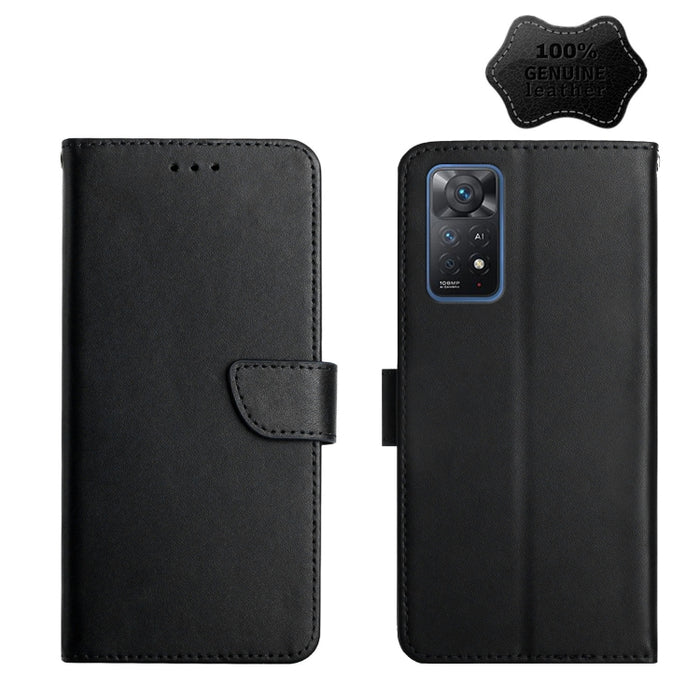 Estuche para teléfono con tapa horizontal a prueba de huellas dactilares de cuero genuino, For Xiaomi Redmi K30 Pro, For Xiaomi Redmi K40, For Xiaomi Mi Mix 4, For Xiaomi Poco X3 GT, For Xiaomi Redmi 8, For Xiaomi Redmi 9, For Xiaomi Redmi 9A          ...