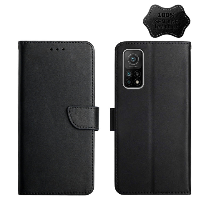 Estuche para teléfono con tapa horizontal a prueba de huellas dactilares de cuero genuino, For Xiaomi Redmi K30 Pro, For Xiaomi Redmi K40, For Xiaomi Mi Mix 4, For Xiaomi Poco X3 GT, For Xiaomi Redmi 8, For Xiaomi Redmi 9, For Xiaomi Redmi 9A          ...
