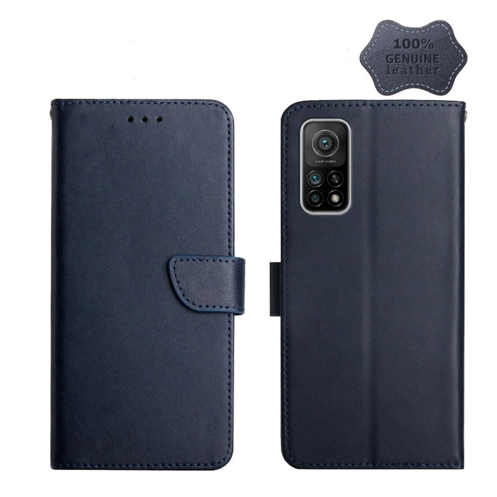 Estuche para teléfono con tapa horizontal a prueba de huellas dactilares de cuero genuino, For Xiaomi Redmi K30 Pro, For Xiaomi Redmi K40, For Xiaomi Mi Mix 4, For Xiaomi Poco X3 GT, For Xiaomi Redmi 8, For Xiaomi Redmi 9, For Xiaomi Redmi 9A          ...