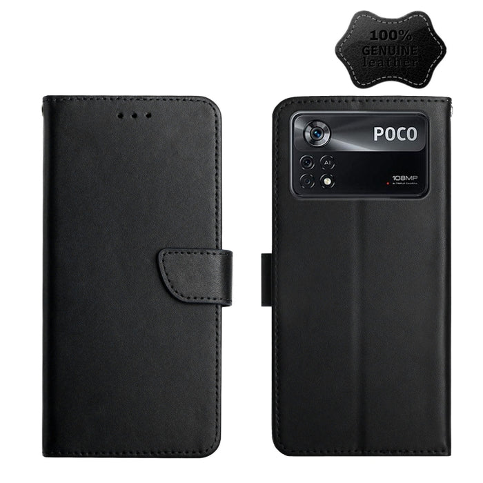 Estuche para teléfono con tapa horizontal a prueba de huellas dactilares de cuero genuino, For Xiaomi Redmi K30 Pro, For Xiaomi Redmi K40, For Xiaomi Mi Mix 4, For Xiaomi Poco X3 GT, For Xiaomi Redmi 8, For Xiaomi Redmi 9, For Xiaomi Redmi 9A          ...