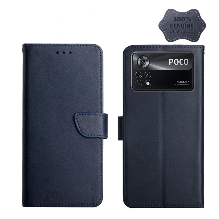 Estuche para teléfono con tapa horizontal a prueba de huellas dactilares de cuero genuino, For Xiaomi Redmi K30 Pro, For Xiaomi Redmi K40, For Xiaomi Mi Mix 4, For Xiaomi Poco X3 GT, For Xiaomi Redmi 8, For Xiaomi Redmi 9, For Xiaomi Redmi 9A          ...