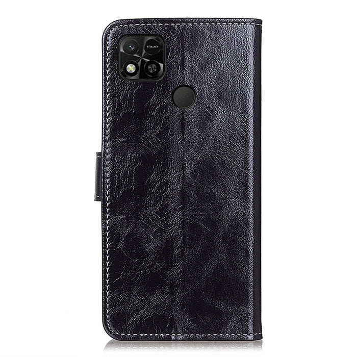 Estuche para teléfono de cuero con textura retro Crazy Horse, For Xiaomi Redmi 10A, For Samsung Galaxy M23 / F23