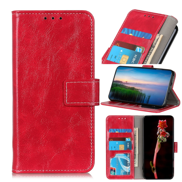 Estuche para teléfono de cuero con textura retro Crazy Horse, For Xiaomi Redmi 10A, For Samsung Galaxy M23 / F23