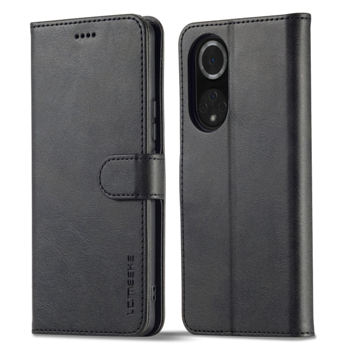 LC.IMEEKE Estuche para teléfono de cuero con textura de becerro, For Honor 50 / nova 9, For Honor 50 Pro / nova 9 Pro, For Xiaomi Poco X4 Pro 5G, For Xiaomi Poco M4 Pro