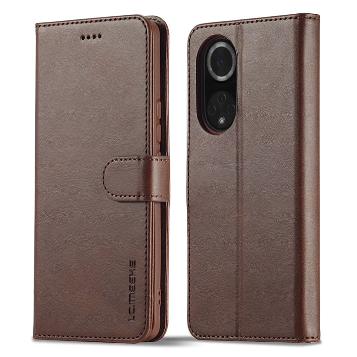 LC.IMEEKE Estuche para teléfono de cuero con textura de becerro, For Honor 50 / nova 9, For Honor 50 Pro / nova 9 Pro, For Xiaomi Poco X4 Pro 5G, For Xiaomi Poco M4 Pro