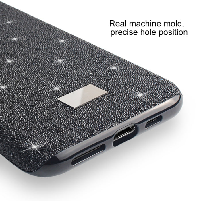 Mutural TPU + PC + Estuche protector de tela de diamante