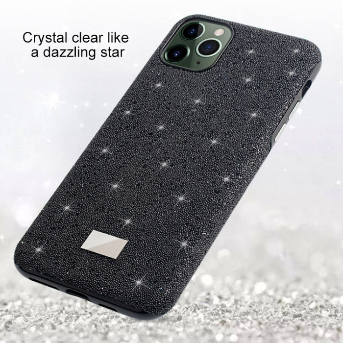 Mutural TPU + PC + Estuche protector de tela de diamante
