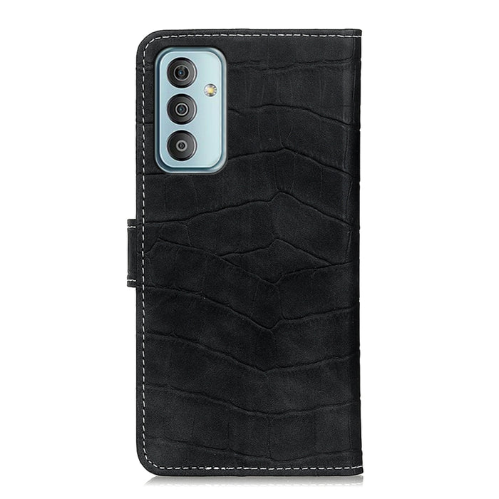 Estuche para teléfono de cuero con tapa horizontal y textura de cocodrilo, For Samsung Galaxy M23 / F23, For Xiaomi Redmi 10A