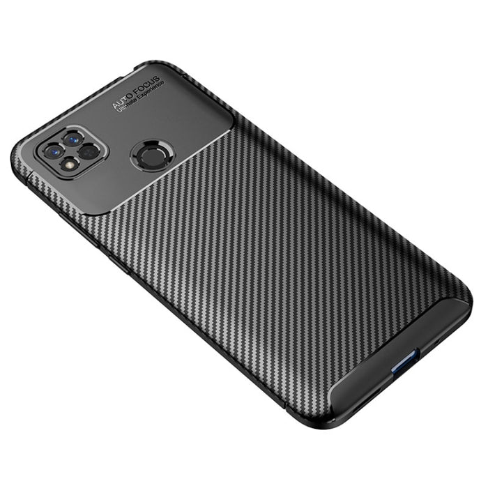 Funda de teléfono TPU a prueba de golpes con textura de fibra de carbono, For Samsung Galaxy M53 5G, For Xiaomi Redmi 10A, For vivo X Note