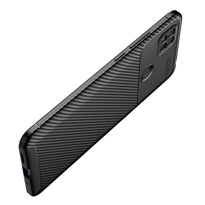 Funda de teléfono TPU a prueba de golpes con textura de fibra de carbono, For Samsung Galaxy M53 5G, For Xiaomi Redmi 10A, For vivo X Note