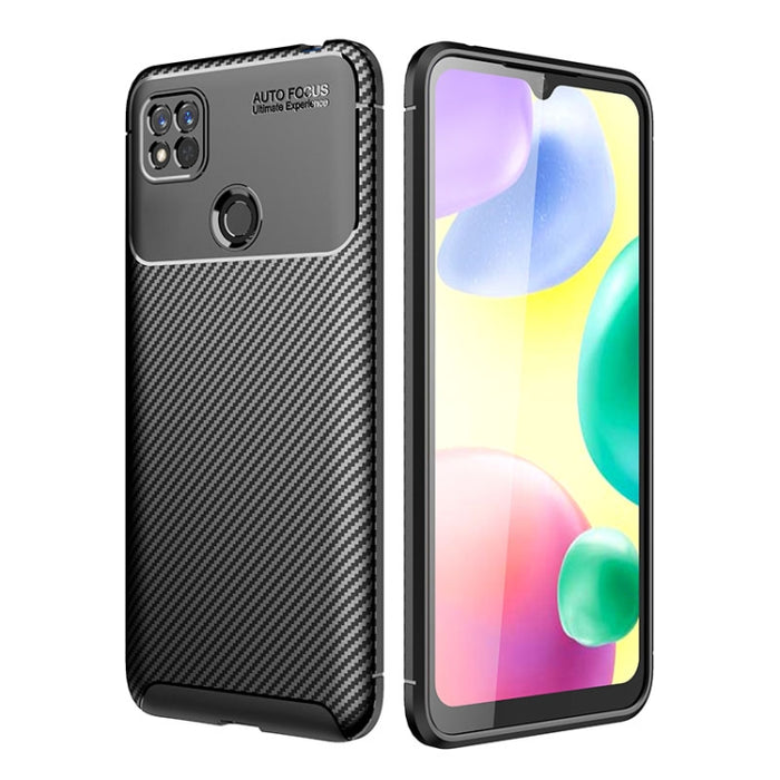 Funda de teléfono TPU a prueba de golpes con textura de fibra de carbono, For Samsung Galaxy M53 5G, For Xiaomi Redmi 10A, For vivo X Note