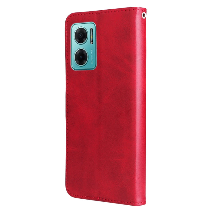 Estuche de cuero con tapa horizontal y cremallera con textura de becerro a la moda, For Xiaomi Redmi Note 11E, For Huawei Nova 9 Pro/Honor 50 Pro, For vivo Y55 5G/Y75 5G/T1 5G, For OPPO Realme C35, For OPPO Reno7 SE 5G                                  ...