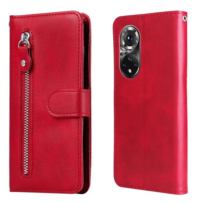 Estuche de cuero con tapa horizontal y cremallera con textura de becerro a la moda, For Xiaomi Redmi Note 11E, For Huawei Nova 9 Pro/Honor 50 Pro, For vivo Y55 5G/Y75 5G/T1 5G, For OPPO Realme C35, For OPPO Reno7 SE 5G                                  ...