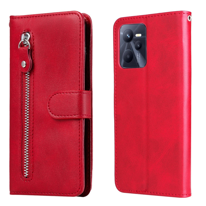 Estuche de cuero con tapa horizontal y cremallera con textura de becerro a la moda, For Xiaomi Redmi Note 11E, For Huawei Nova 9 Pro/Honor 50 Pro, For vivo Y55 5G/Y75 5G/T1 5G, For OPPO Realme C35, For OPPO Reno7 SE 5G                                  ...