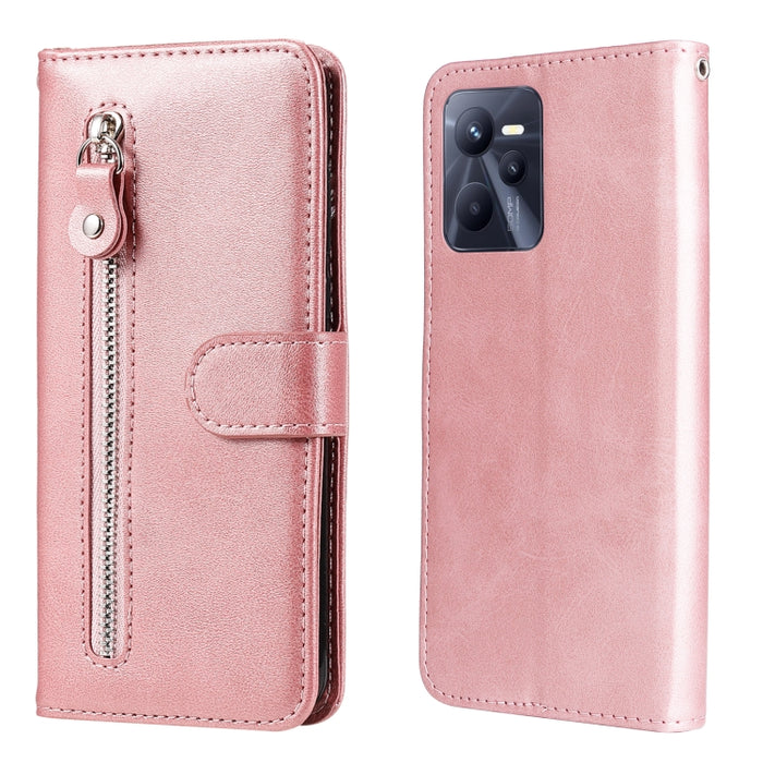 Estuche de cuero con tapa horizontal y cremallera con textura de becerro a la moda, For Xiaomi Redmi Note 11E, For Huawei Nova 9 Pro/Honor 50 Pro, For vivo Y55 5G/Y75 5G/T1 5G, For OPPO Realme C35, For OPPO Reno7 SE 5G                                  ...