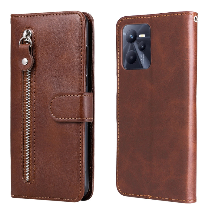 Estuche de cuero con tapa horizontal y cremallera con textura de becerro a la moda, For Xiaomi Redmi Note 11E, For Huawei Nova 9 Pro/Honor 50 Pro, For vivo Y55 5G/Y75 5G/T1 5G, For OPPO Realme C35, For OPPO Reno7 SE 5G                                  ...