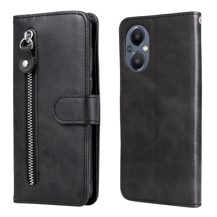 Estuche de cuero con tapa horizontal y cremallera con textura de becerro a la moda, For Xiaomi Redmi Note 11E, For Huawei Nova 9 Pro/Honor 50 Pro, For vivo Y55 5G/Y75 5G/T1 5G, For OPPO Realme C35, For OPPO Reno7 SE 5G                                  ...