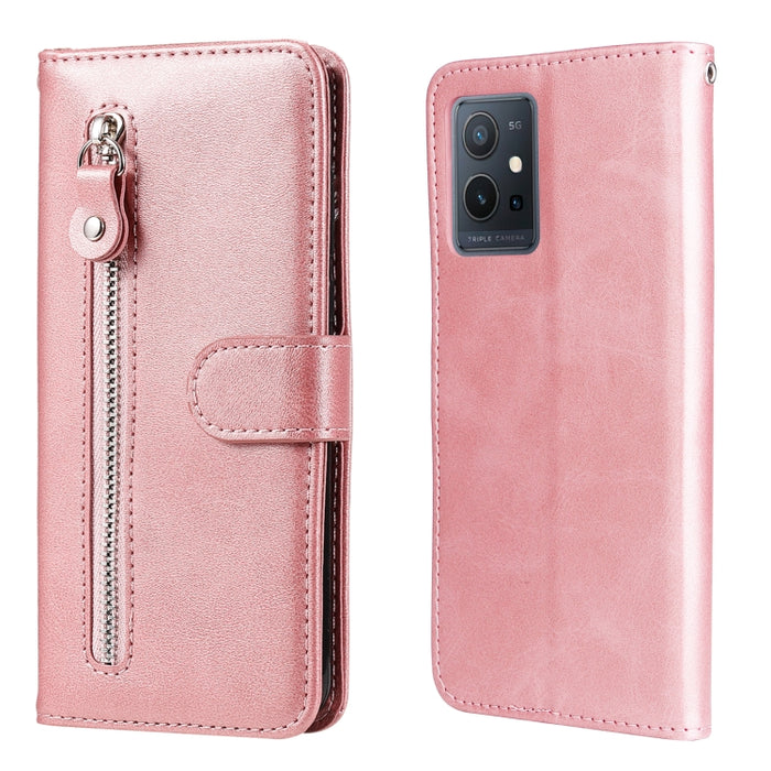 Estuche de cuero con tapa horizontal y cremallera con textura de becerro a la moda, For Xiaomi Redmi Note 11E, For Huawei Nova 9 Pro/Honor 50 Pro, For vivo Y55 5G/Y75 5G/T1 5G, For OPPO Realme C35, For OPPO Reno7 SE 5G                                  ...