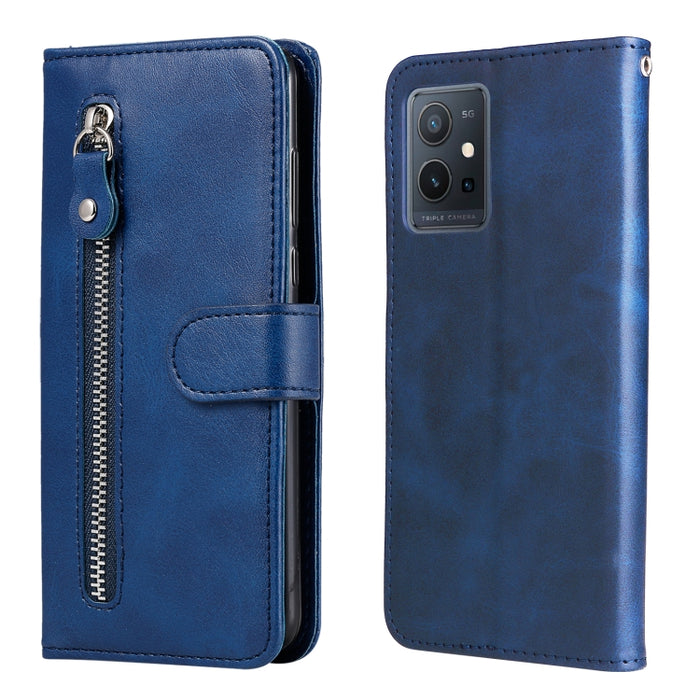 Estuche de cuero con tapa horizontal y cremallera con textura de becerro a la moda, For Xiaomi Redmi Note 11E, For Huawei Nova 9 Pro/Honor 50 Pro, For vivo Y55 5G/Y75 5G/T1 5G, For OPPO Realme C35, For OPPO Reno7 SE 5G                                  ...