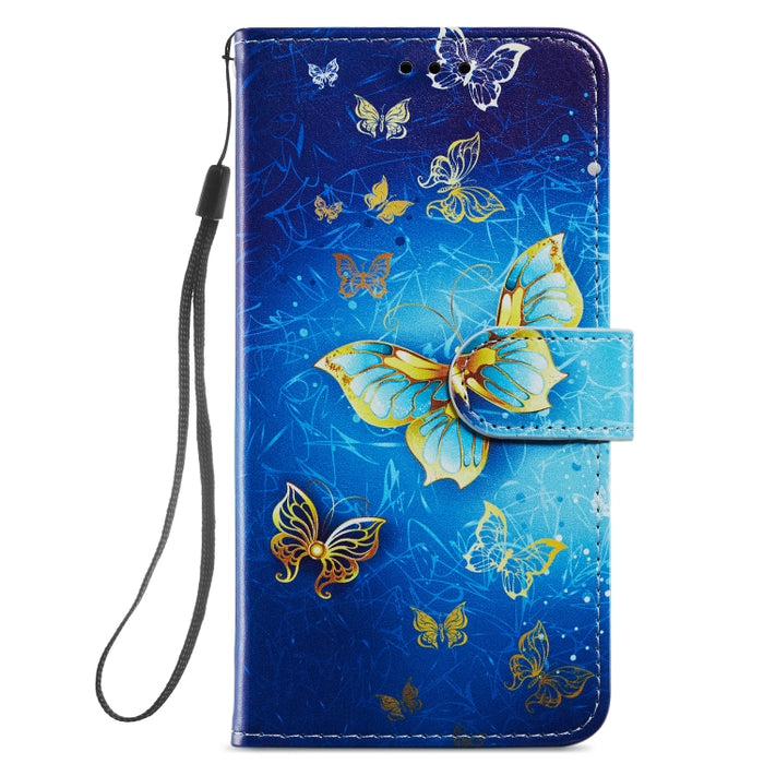 Estuche para teléfono de cuero con tapa horizontal con patrón pintado, For Xiaomi Redmi Note 11 Pro 4G / 5G, For Xiaomi Redmi Note 11 Global, For Xiaomi Poco M4 Pro, For Xiaomi Poco M4 Pro 5G, For Samsung Galaxy A13 4G, For Samsung Galaxy A23          ...
