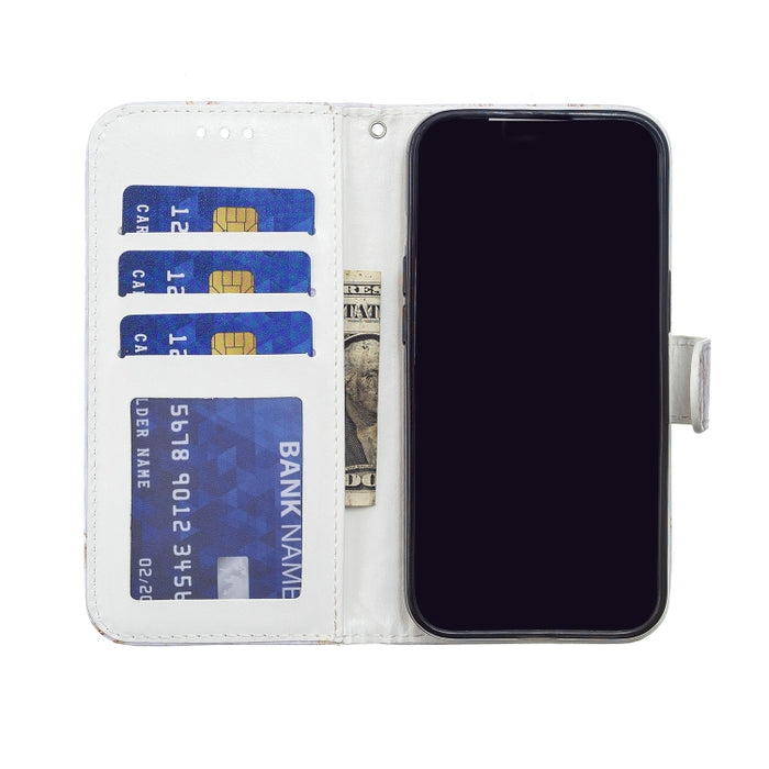 Estuche para teléfono de cuero con tapa horizontal con patrón pintado, For Xiaomi Redmi Note 11 Pro 4G / 5G, For Xiaomi Redmi Note 11 Global, For Xiaomi Poco M4 Pro, For Xiaomi Poco M4 Pro 5G, For Samsung Galaxy A13 4G, For Samsung Galaxy A23          ...