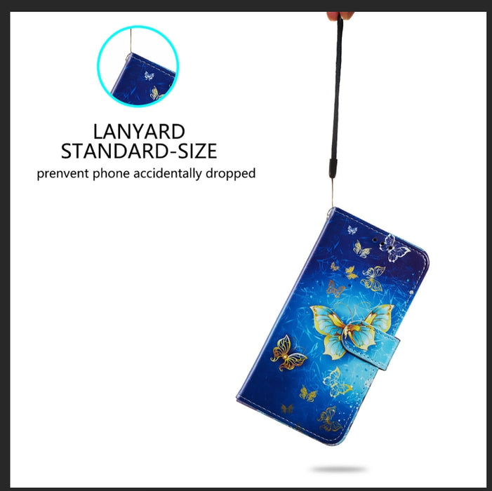 Estuche para teléfono de cuero con tapa horizontal con patrón pintado, For Xiaomi Redmi Note 11 Pro 4G / 5G, For Xiaomi Redmi Note 11 Global, For Xiaomi Poco M4 Pro, For Xiaomi Poco M4 Pro 5G, For Samsung Galaxy A13 4G, For Samsung Galaxy A23          ...