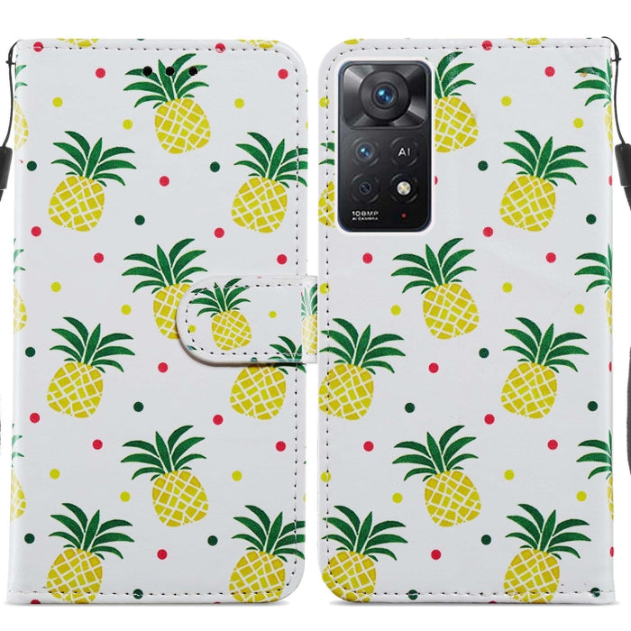 Estuche para teléfono de cuero con tapa horizontal con patrón pintado, For Xiaomi Redmi Note 11 Pro 4G / 5G, For Xiaomi Redmi Note 11 Global, For Xiaomi Poco M4 Pro, For Xiaomi Poco M4 Pro 5G, For Samsung Galaxy A13 4G, For Samsung Galaxy A23          ...