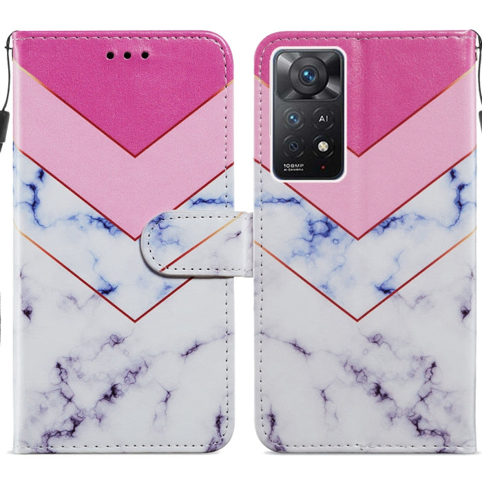 Estuche para teléfono de cuero con tapa horizontal con patrón pintado, For Xiaomi Redmi Note 11 Pro 4G / 5G, For Xiaomi Redmi Note 11 Global, For Xiaomi Poco M4 Pro, For Xiaomi Poco M4 Pro 5G, For Samsung Galaxy A13 4G, For Samsung Galaxy A23          ...